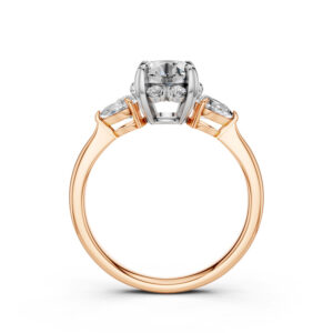 Nhẫn Cầu Hôn 14K CZ Alesandra