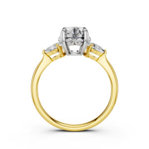Nhẫn Cầu Hôn 14K CZ Alesandra