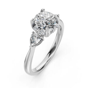 Nhẫn Cầu Hôn 14K CZ Alesandra