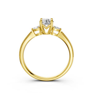 Nhẫn Cầu Hôn 14K CZ Argentina