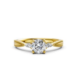 Nhẫn Cầu Hôn 14K CZ Argentina