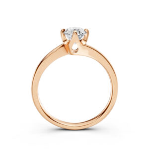 Nhẫn Cầu Hôn 14K CZ Allesia