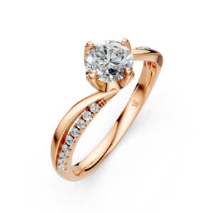 Nhẫn Cầu Hôn 14K Kim Cương Lab-grown Eleeza