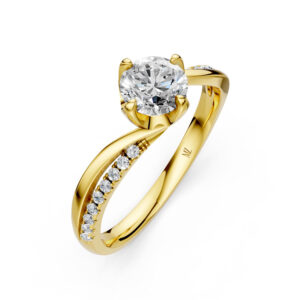 Nhẫn Cầu Hôn 14K Kim Cương Lab-grown Eleeza