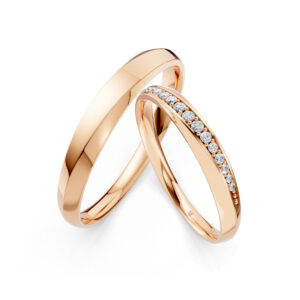 Cặp Nhẫn Cưới 14K CZ Always You