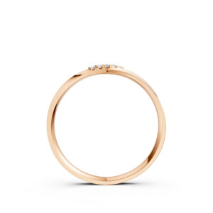 Nhẫn Cưới Nữ 18K Kim Cương In My Heart