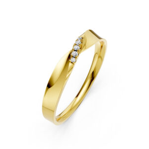 Nhẫn Cưới Nữ 18K Kim Cương In My Heart