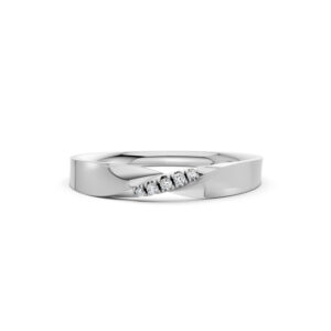 Nhẫn Cưới Nữ 18K Kim Cương In My Heart