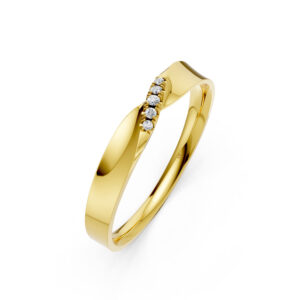 Nhẫn Cưới Nam 14K Kim Cương Lab-grown In My Heart