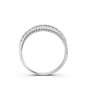 Nhẫn Cưới Nữ 14K Kim Cương Infinty Us