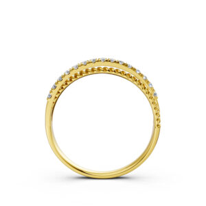 Nhẫn Cưới Nữ 14K Kim Cương Infinty Us