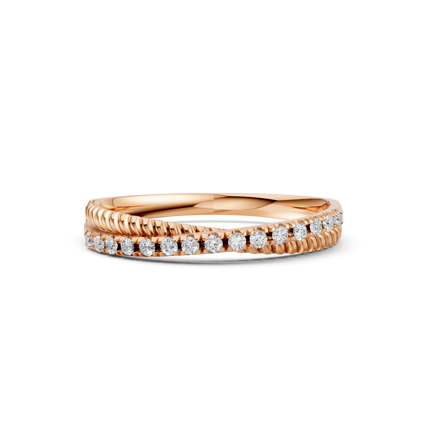 Nhẫn Cưới Nữ 14K Kim Cương Infinty Us Nhẫn Cưới Nữ 14K Kim Cương Infinty Us