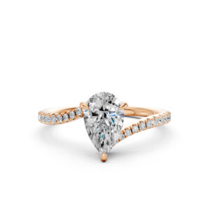 Nhẫn Cầu Hôn 10K CZ Dawn