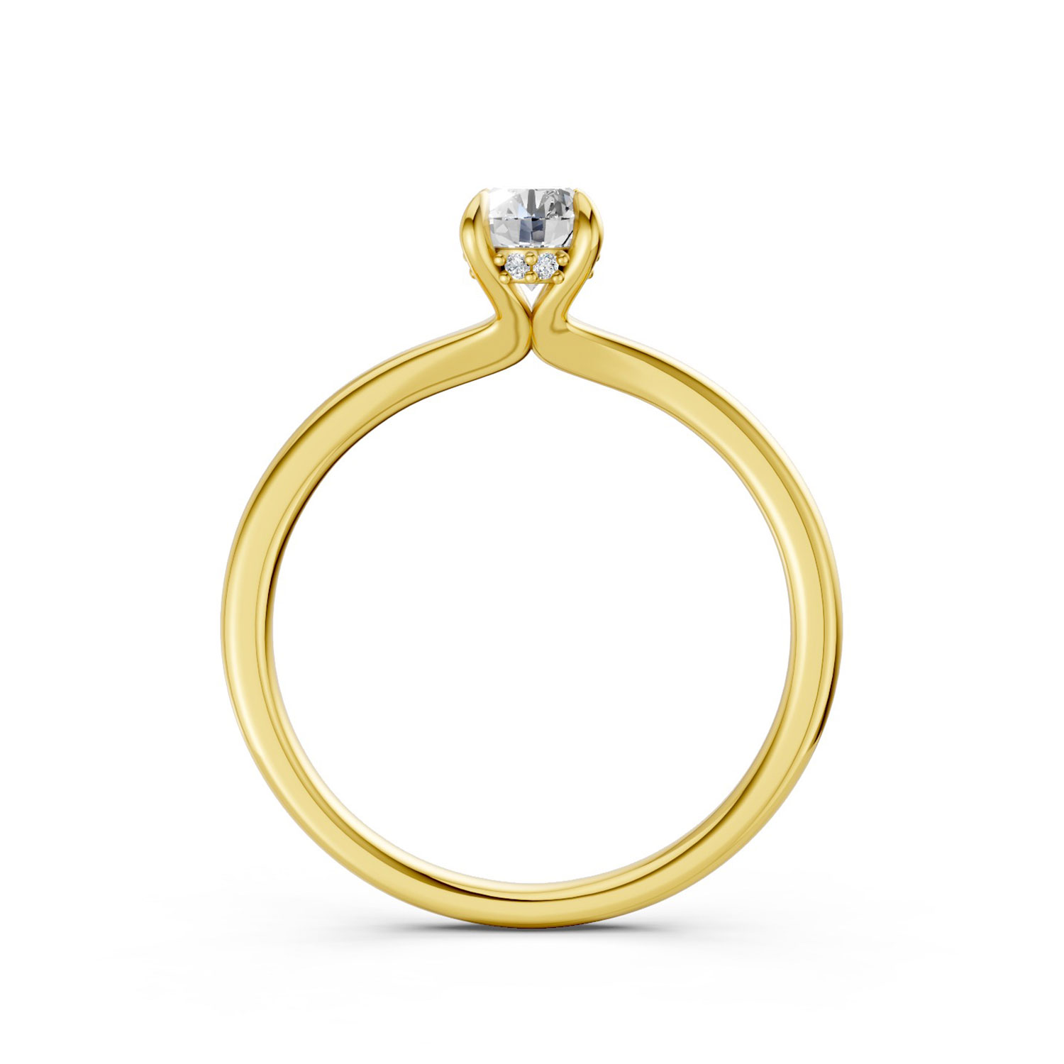Nhẫn Cầu Hôn 18K Kim Cương Lab-grown Majestic Nhẫn Cầu Hôn 18K Kim Cương Lab-grown Majestic