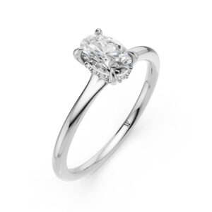 Nhẫn Cầu Hôn 18K Kim Cương Lab-grown Majestic