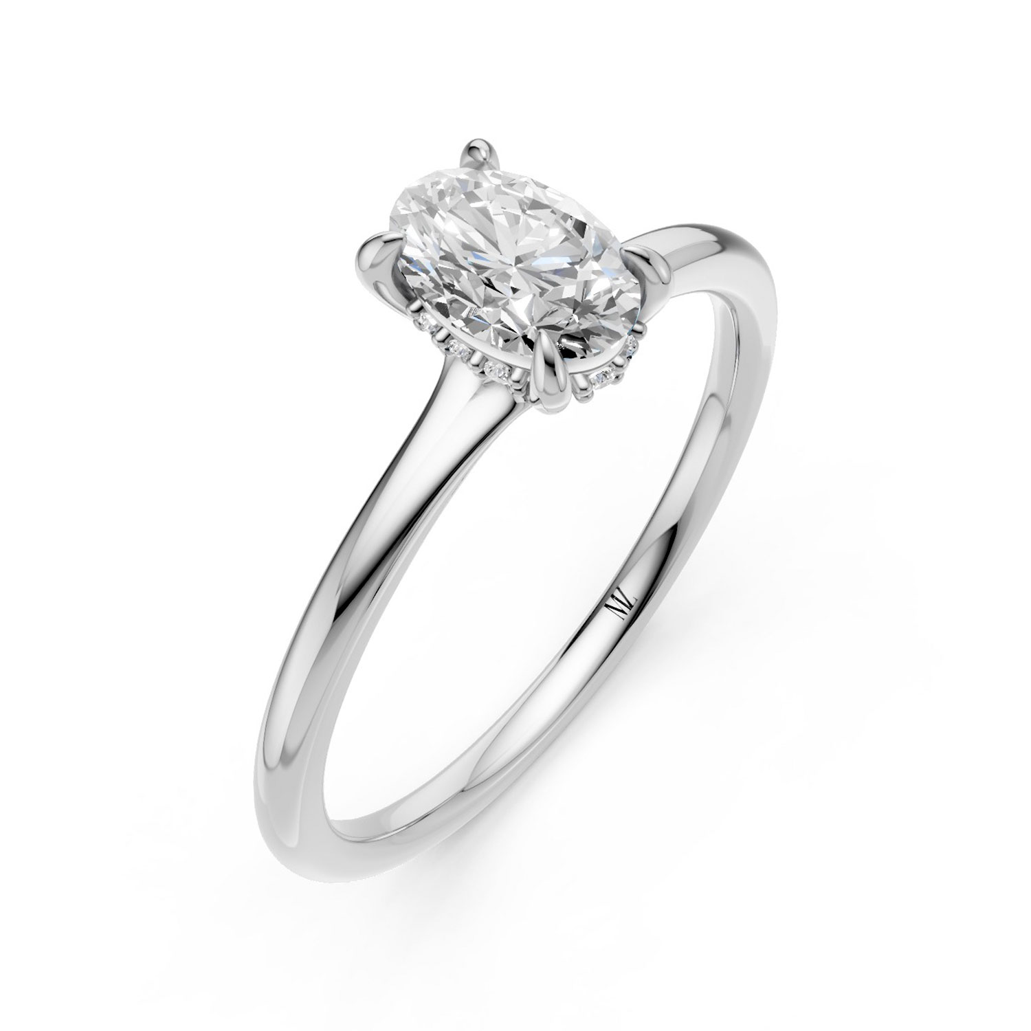 Nhẫn Cầu Hôn 18K Kim Cương Lab-grown Majestic Nhẫn Cầu Hôn 18K Kim Cương Lab-grown Majestic