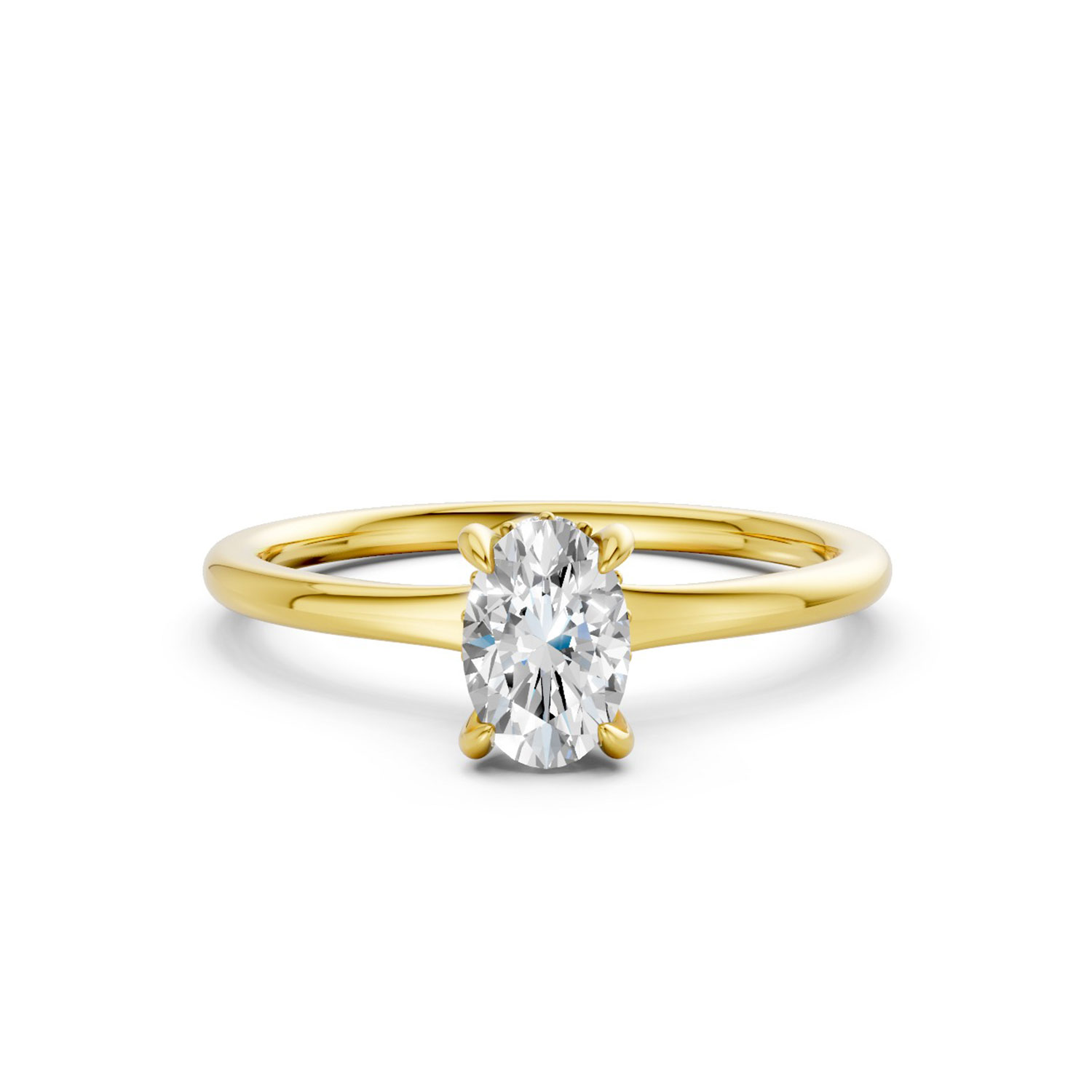 Nhẫn Cầu Hôn 18K Kim Cương Lab-grown Majestic Nhẫn Cầu Hôn 18K Kim Cương Lab-grown Majestic
