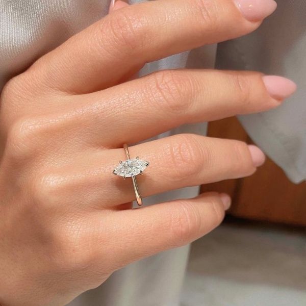 Ứng dụng của giác cắt kim cương Marquise trong trang sức