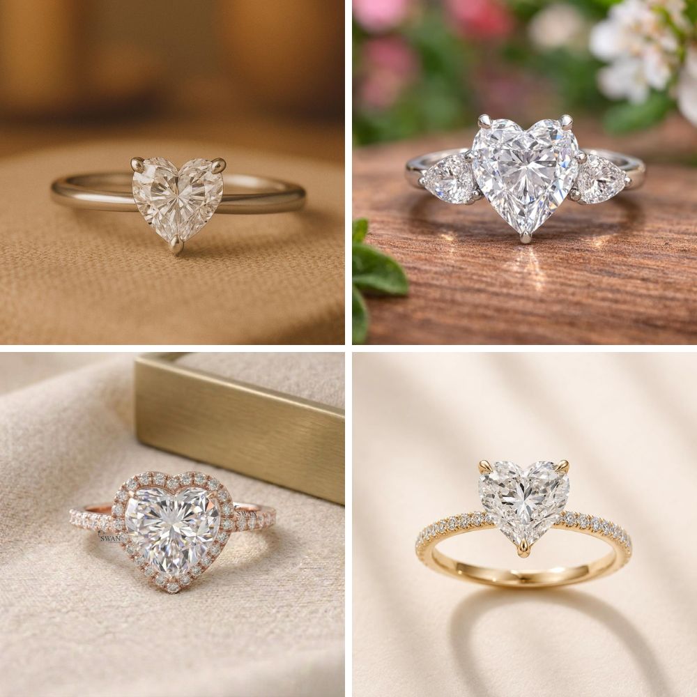 Kim cương fancy - Heart