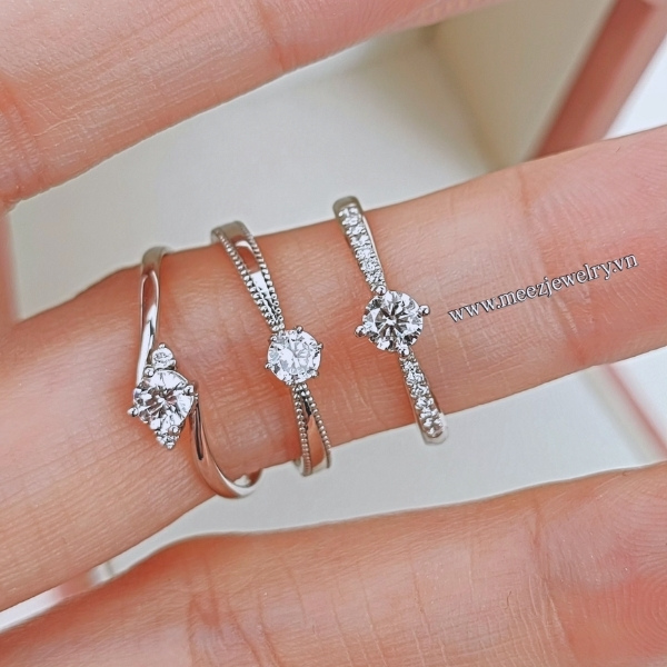 Kim cương Moissanite 