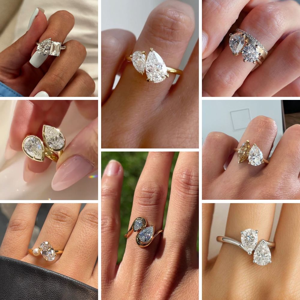Các kiểu nhẫn Toi Et Moi phổ biến hiện nay