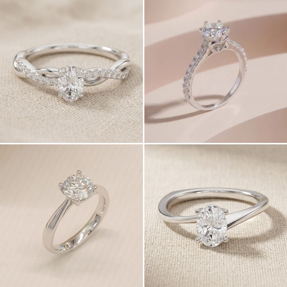 Nhẫn bạch kim nữ đính đá có bị xỉn màu không?