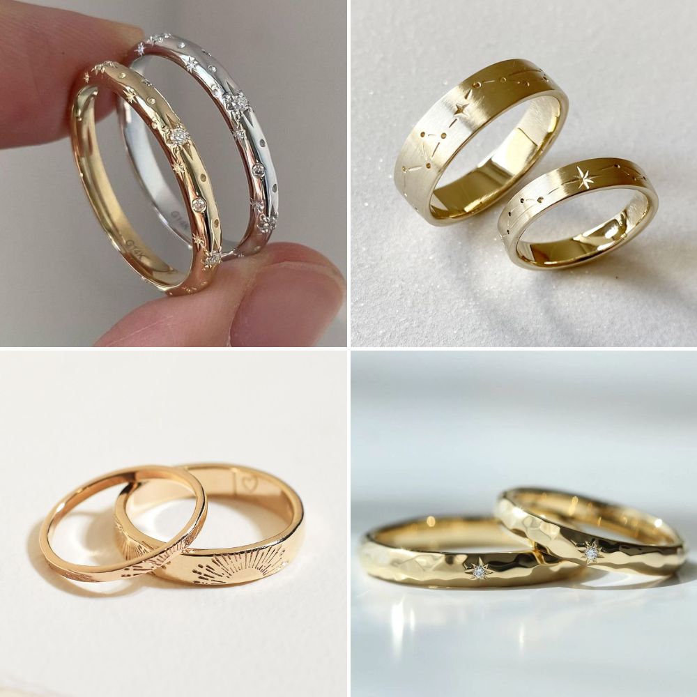Mẫu nhẫn cưới độc lạ đáng tham khảo