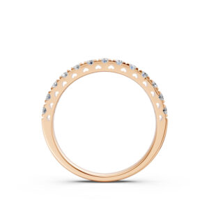 Nhẫn Cưới Nữ 14K CZ First Love