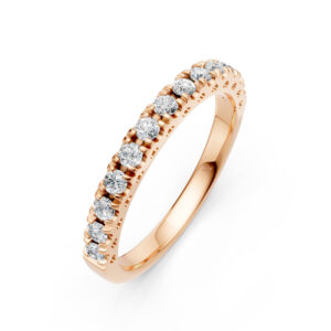 Nhẫn Cưới Nữ 14K CZ First Love