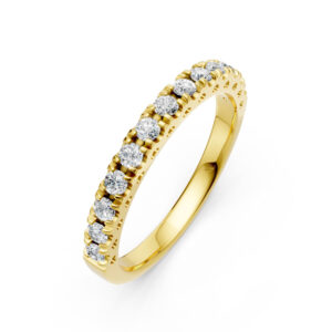 Nhẫn Cưới Nữ 14K CZ First Love