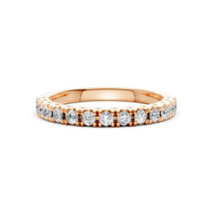Nhẫn Cưới Nữ 14K CZ First Love