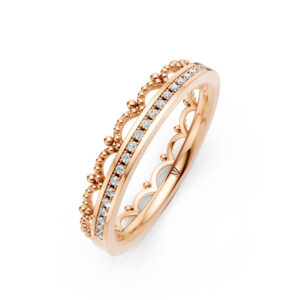 Nhẫn Vương Miện 10K CZ Exquisite Beauty