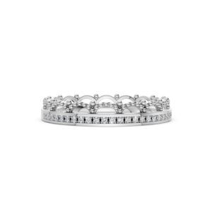 Nhẫn Vương Miện 10K CZ Exquisite Beauty