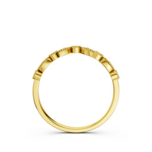 Nhẫn Vàng 10K CZ Shining Hearts