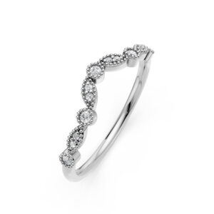 Nhẫn Vàng 10K CZ Shining Hearts