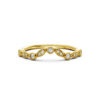 Nhẫn Vàng 10K CZ Shining Hearts