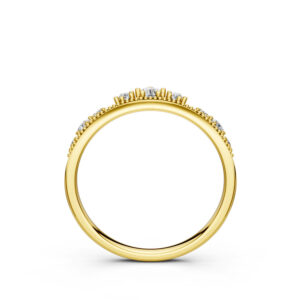 Nhẫn Vàng 10K CZ Sparkling Crystal