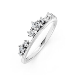 Nhẫn Vàng 10K CZ Sparkling Crystal