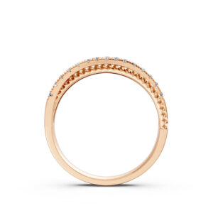 Nhẫn Cưới Nữ 14K CZ Forever Young