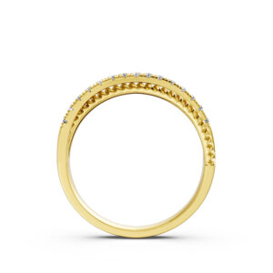 Nhẫn Cưới Nữ 14K CZ Forever Young