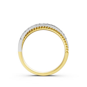 Nhẫn Cưới Nữ 14K CZ Forever Young