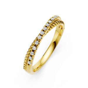 Nhẫn Cưới Nữ 14K CZ Forever Young