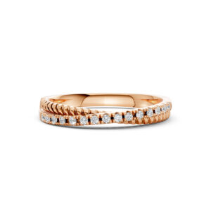 Nhẫn Cưới Nữ 14K CZ Forever Young
