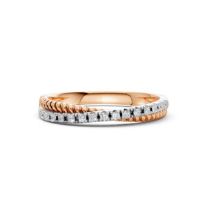 Nhẫn Cưới Nữ 14K CZ Forever Young