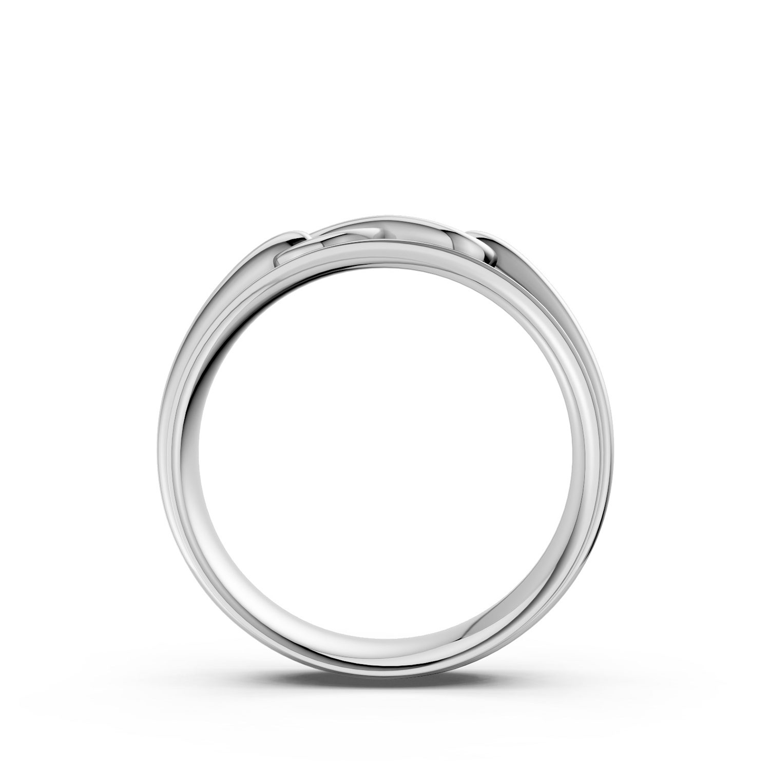 RP15074-L-F-KW Nhẫn Cưới Nữ 14K Kim Cương Pretty Much