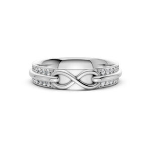 Nhẫn Cưới Nữ 14K Kim Cương Pretty Much