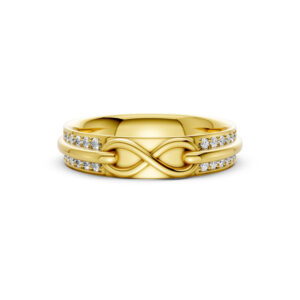 Nhẫn Cưới Nữ 14K Kim Cương Pretty Much