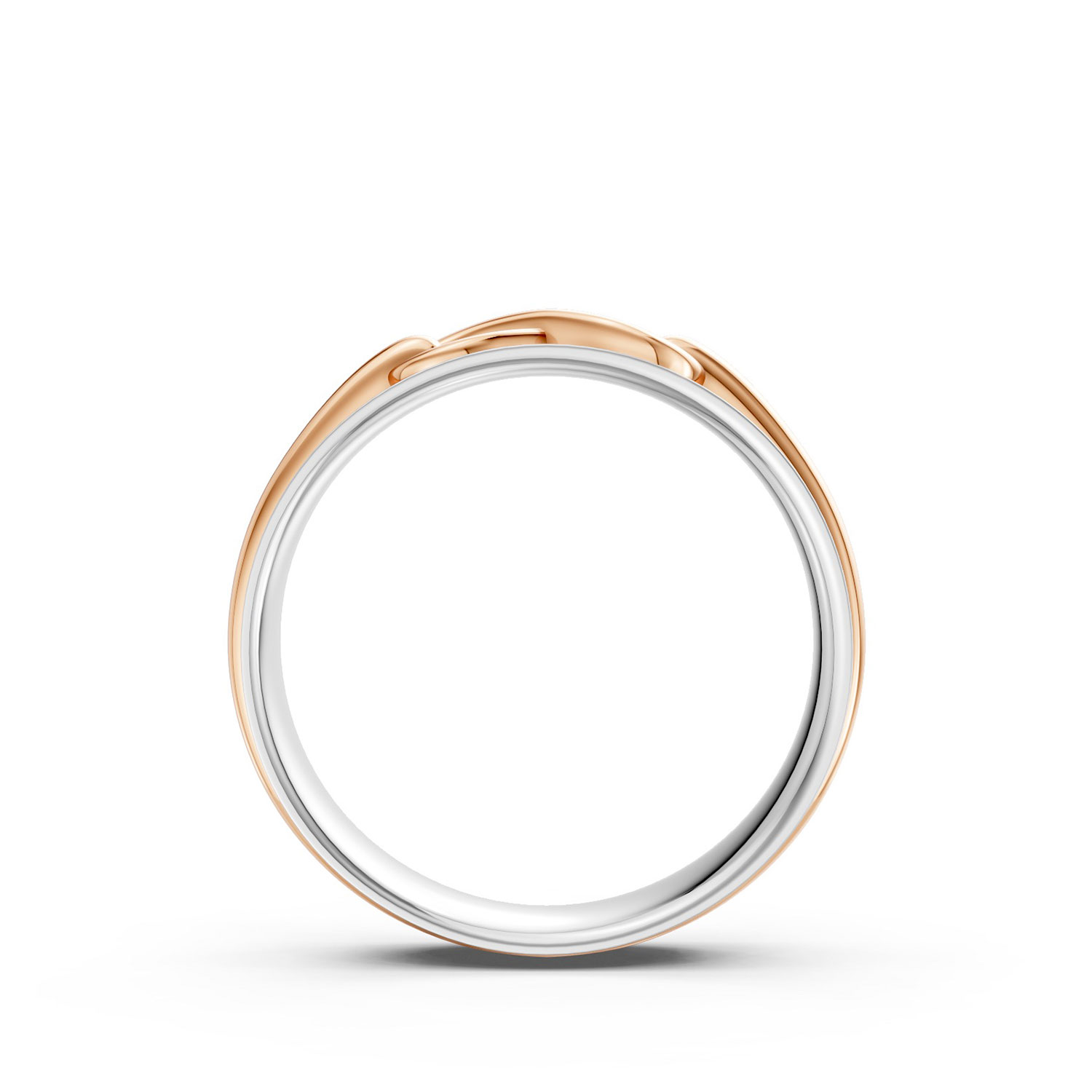 RP15074-M-F-KRW Nhẫn Cưới Nam 14K Pretty Much