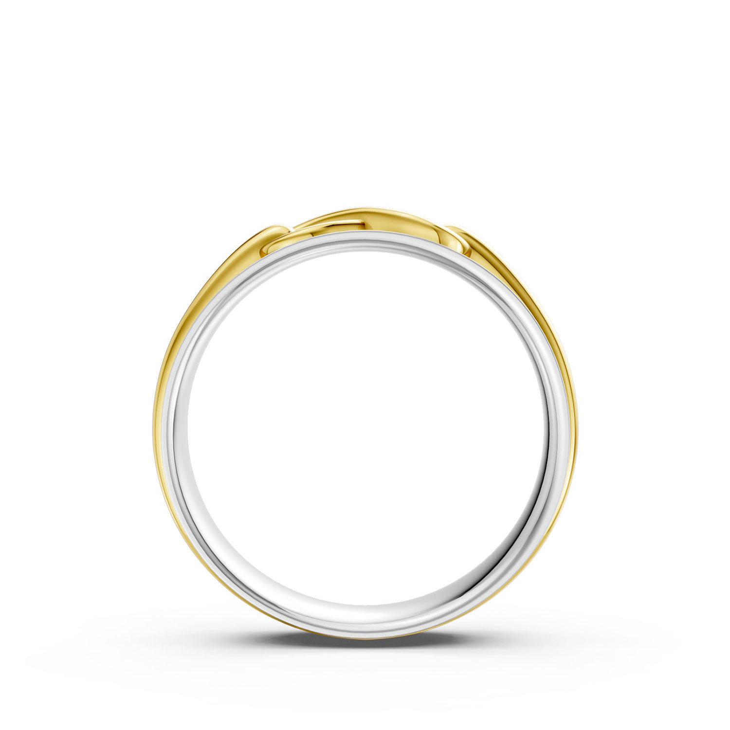 RP15074-M-F-KYW Nhẫn Cưới Nam 14K Pretty Much