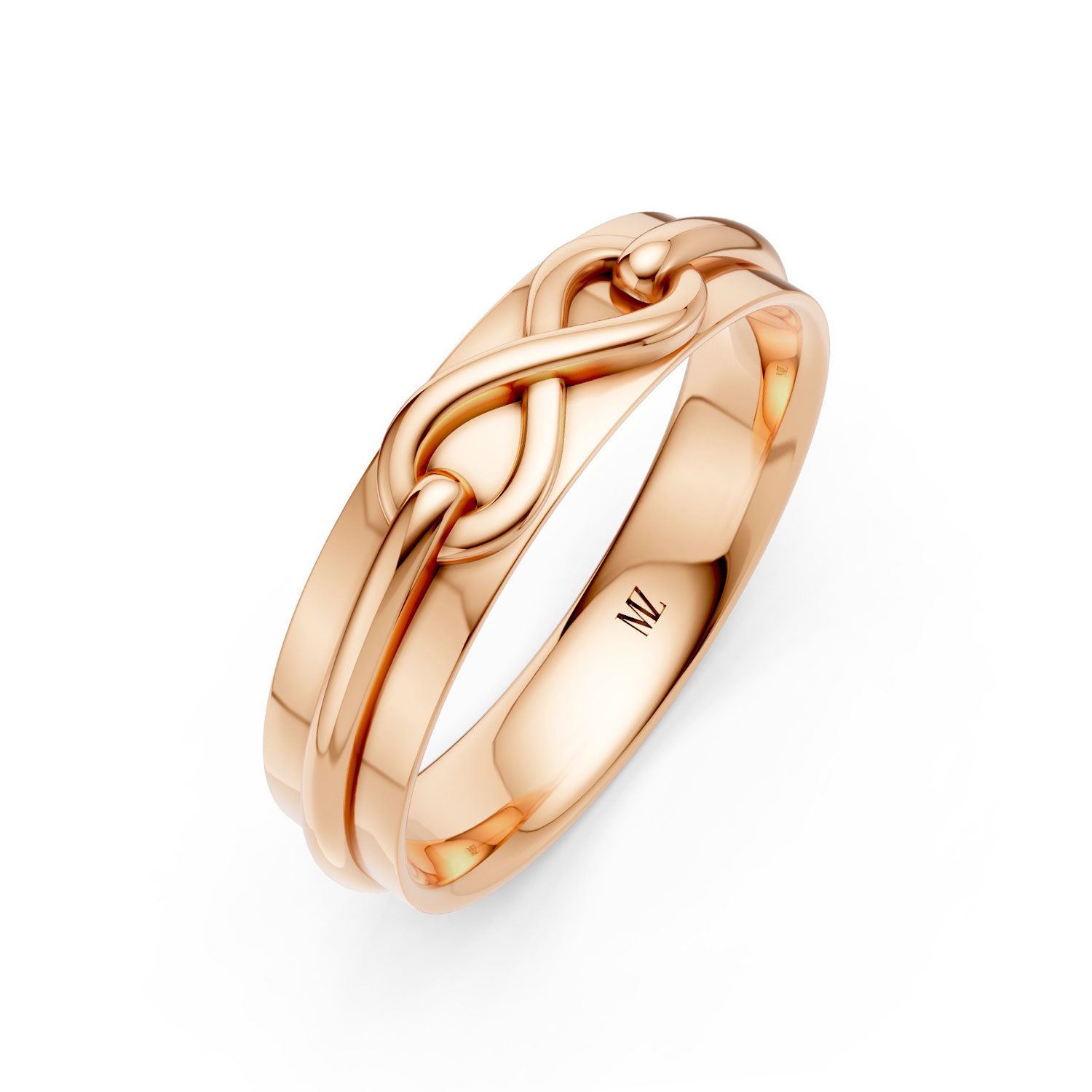 RP15074-M-P-KR Nhẫn Cưới Nam 14K Pretty Much
